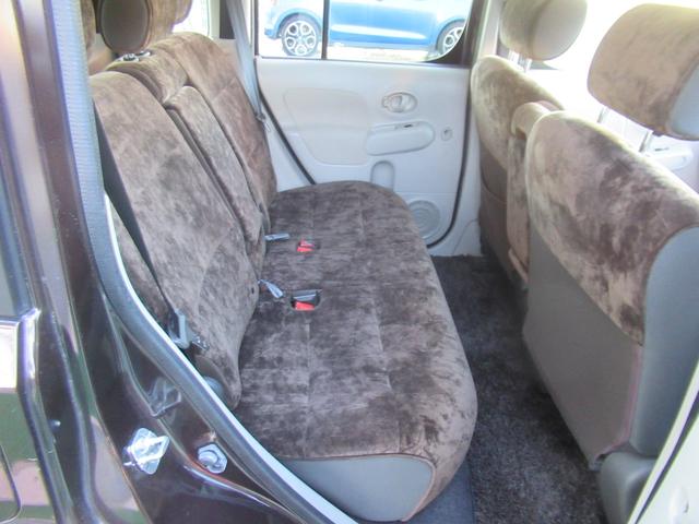 キューブ １５Ｘ　７インチナビ／フルセグＴＶ／ＣＤ、ＤＶＤ再生／ＡＭ　ＦＭラジオ／フロントドラレコ／プッシュスタート／マニュアルエアコン（10枚目）