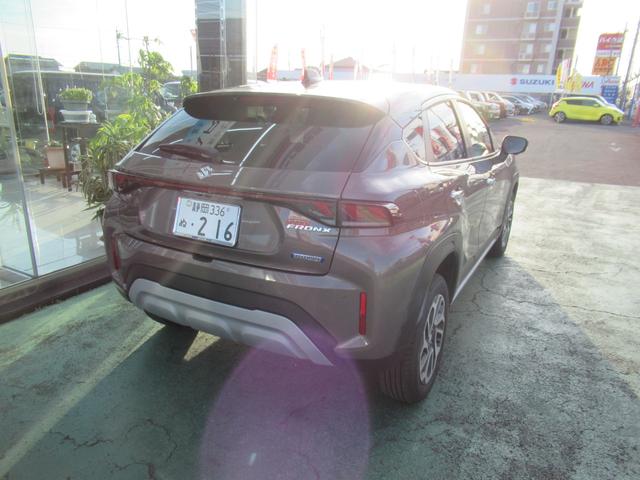 フロンクス ベースグレード メーカー純正9インチナビ/全方位カメラ付/ETC車載機/クルーズコントロール/プッシュスタート/電子パーキング(4枚目)