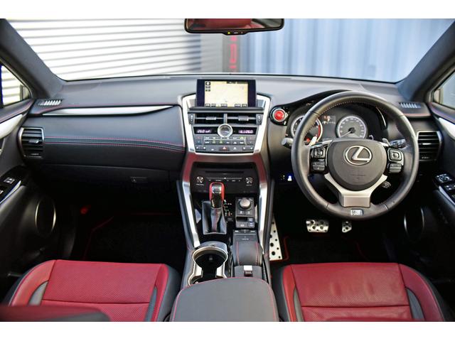 NX NX200t Fスポーツ 3眼LEDヘッドライト 電動ムーンルーフ パワーバックドア 赤革シート ESPRITフルエアロ ローダウン 22インチAW カラードフェンダー 純正ナビフルセグTV Bluetooth バックカメラ(31枚目)