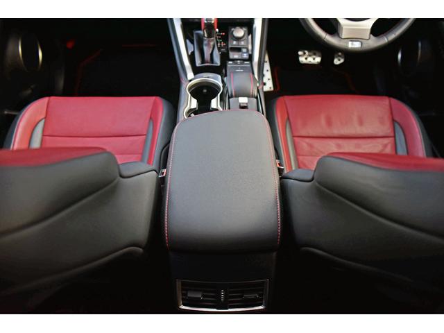 NX NX200t Fスポーツ 3眼LEDヘッドライト 電動ムーンルーフ パワーバックドア 赤革シート ESPRITフルエアロ ローダウン 22インチAW カラードフェンダー 純正ナビフルセグTV Bluetooth バックカメラ(60枚目)