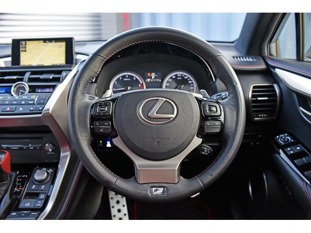 NX NX200t Fスポーツ 3眼LEDヘッドライト 電動ムーンルーフ パワーバックドア 赤革シート ESPRITフルエアロ ローダウン 22インチAW カラードフェンダー 純正ナビフルセグTV Bluetooth バックカメラ(61枚目)