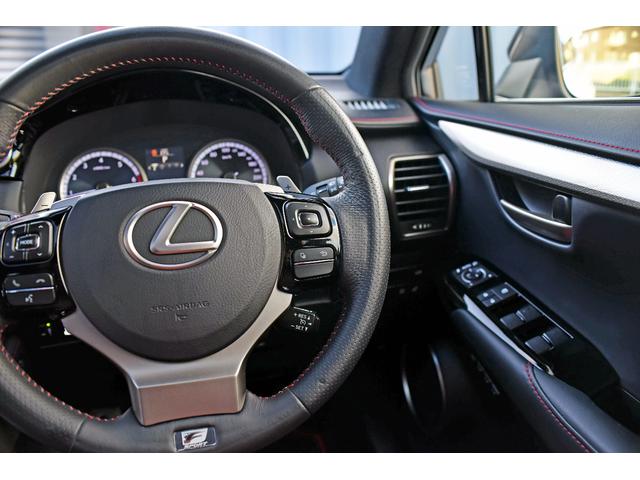 NX NX200t Fスポーツ 3眼LEDヘッドライト 電動ムーンルーフ パワーバックドア 赤革シート ESPRITフルエアロ ローダウン 22インチAW カラードフェンダー 純正ナビフルセグTV Bluetooth バックカメラ(63枚目)