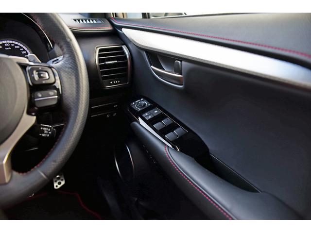 NX NX200t Fスポーツ 3眼LEDヘッドライト 電動ムーンルーフ パワーバックドア 赤革シート ESPRITフルエアロ ローダウン 22インチAW カラードフェンダー 純正ナビフルセグTV Bluetooth バックカメラ(64枚目)