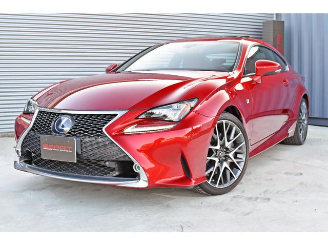 ＲＣ ＲＣ３００ｈ　Ｆスポーツ　３眼ＬＥＤヘッドライト　電動ムーンルーフ　衝突軽減プリクラッシュセーフティシステム　レーダークルーズ　赤革シート　シートヒーター＆クーラー　純正ナビＴＶ　Ｂｌｕｅｔｏｏｔｈ　バックカメラ　ソナー（2枚目）