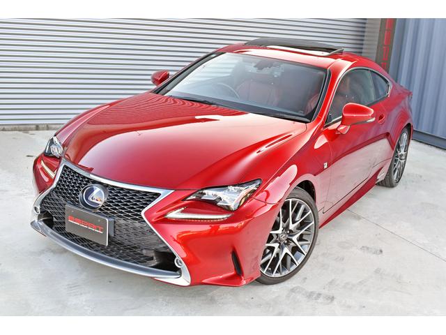 ＲＣ ＲＣ３００ｈ　Ｆスポーツ　３眼ＬＥＤヘッドライト　電動ムーンルーフ　衝突軽減プリクラッシュセーフティシステム　レーダークルーズ　赤革シート　シートヒーター＆クーラー　純正ナビＴＶ　Ｂｌｕｅｔｏｏｔｈ　バックカメラ　ソナー（3枚目）