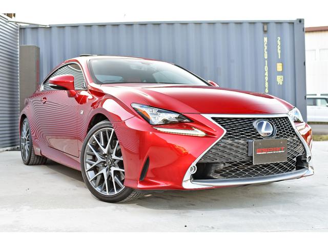 ＲＣ ＲＣ３００ｈ　Ｆスポーツ　３眼ＬＥＤヘッドライト　電動ムーンルーフ　衝突軽減プリクラッシュセーフティシステム　レーダークルーズ　赤革シート　シートヒーター＆クーラー　純正ナビＴＶ　Ｂｌｕｅｔｏｏｔｈ　バックカメラ　ソナー（6枚目）