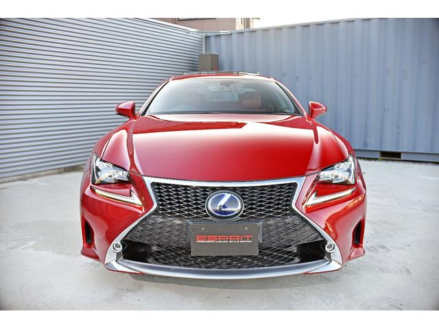 ＲＣ ＲＣ３００ｈ　Ｆスポーツ　３眼ＬＥＤヘッドライト　電動ムーンルーフ　衝突軽減プリクラッシュセーフティシステム　レーダークルーズ　赤革シート　シートヒーター＆クーラー　純正ナビＴＶ　Ｂｌｕｅｔｏｏｔｈ　バックカメラ　ソナー（8枚目）