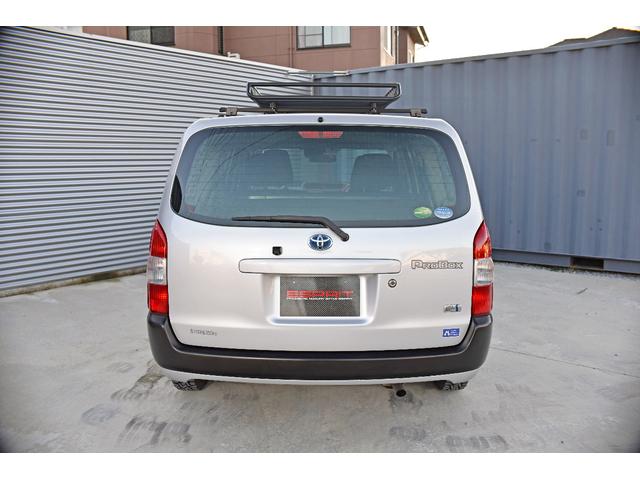 プロボックス ハイブリッドF 衝突被害軽減ブレーキ 全席パワーウインドウ 14インチAW&ホワイトレタータイヤ バンパーガード オーバーフェンダー ルーフラック 純正ナビフルセグTV Bluetooth バックカメラ ETC(13枚目)