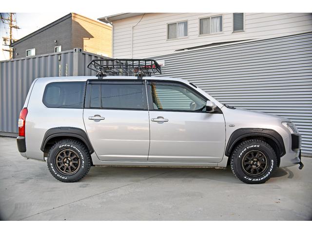 プロボックス ハイブリッドF 衝突被害軽減ブレーキ 全席パワーウインドウ 14インチAW&ホワイトレタータイヤ バンパーガード オーバーフェンダー ルーフラック 純正ナビフルセグTV Bluetooth バックカメラ ETC(15枚目)