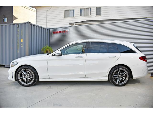 Cクラスステーションワゴン C220d ワゴンアバンギャルド AMGライン 後期モデル Goo保証1年付 レザーエクスクルーシブ 赤革 エアバランスPKG レーダーセーフティ ブルメスターサウンド HUD 純正ナビTV ETC Bluetooth パワーバックドア エアサス(9枚目)