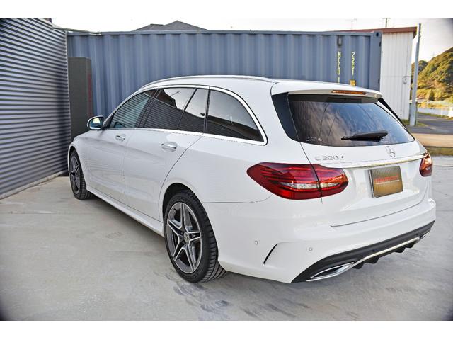 Cクラスステーションワゴン C220d ワゴンアバンギャルド AMGライン 後期モデル Goo保証1年付 レザーエクスクルーシブ 赤革 エアバランスPKG レーダーセーフティ ブルメスターサウンド HUD 純正ナビTV ETC Bluetooth パワーバックドア エアサス(10枚目)