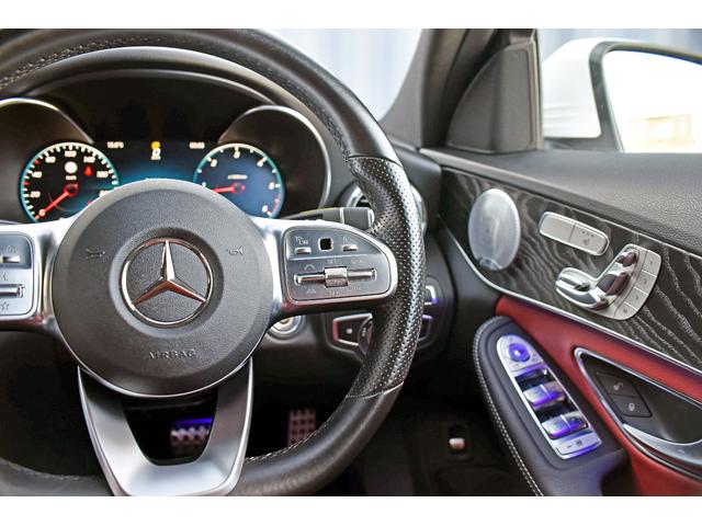 Cクラスステーションワゴン C220d ワゴンアバンギャルド AMGライン 後期モデル Goo保証1年付 レザーエクスクルーシブ 赤革 エアバランスPKG レーダーセーフティ ブルメスターサウンド HUD 純正ナビTV ETC Bluetooth パワーバックドア エアサス(53枚目)