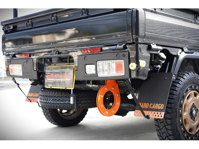 ハイゼットトラック ジャンボエクストラ　ハードカーゴワークキャリア・ＬＥＤスキッドグリル・マッドフラップ・カラープロテクター・ＸｔｒｅａｍＪ１４インチＡＷ・オープンカントリータイヤ・ガングリップステアリング・インテリアパネル（16枚目）