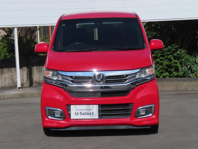 Ｎ－ＷＧＮカスタム Ｇ・ターボパッケージ　ＣＴＢＡ　ＶＳＡ　ＥＴＣ　メモリーナビ　バックカメラ　フルセグＴＶ　Ｂｌｕｅｔｏｏｔｈ　禁煙車（2枚目）