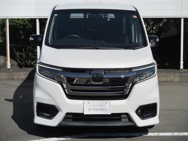 ステップワゴンスパーダ ｅ：ＨＥＶスパーダ　Ｇ　ホンダセンシング　７人　両側電動スライドドア　前ドライブレコーダー　ＥＴＣ２．０　メモリーナビ　Ｂｌｕｅｔｏｏｔｈ　フルセグＴＶ　無限ドアバイザー　ブレーキホールド　電子パーキング　禁煙ワンオーナー車（2枚目）