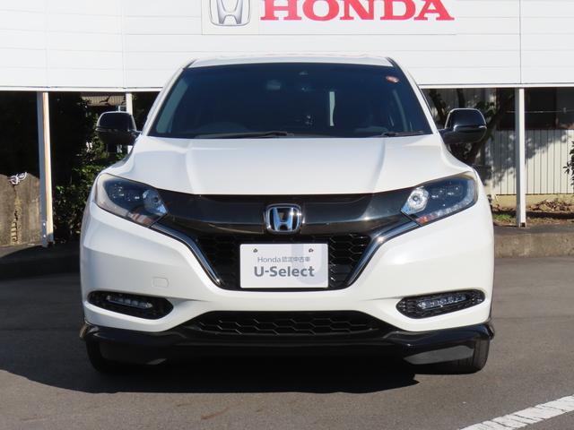 ヴェゼル ハイブリッドＲＳ・ホンダセンシング　８インチナビ　ＥＴＣ　フルセグＴＶ　Ｂｌｕｅｔｏｏｔｈ　ＨＤＭＩ　前席シートヒーター　ＬＥＤオートヘッドライト　禁煙ワンオーナー車（2枚目）