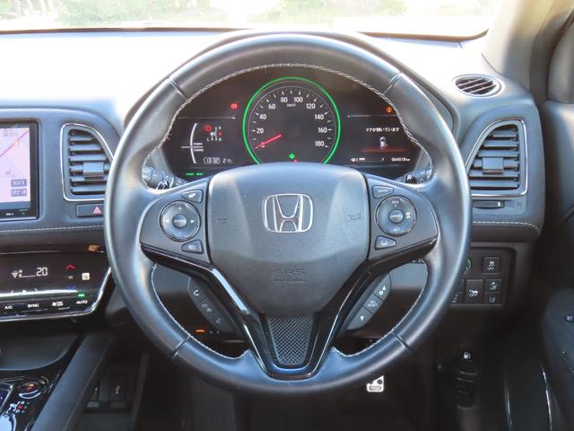 ヴェゼル ハイブリッドＲＳ・ホンダセンシング　８インチナビ　ＥＴＣ　フルセグＴＶ　Ｂｌｕｅｔｏｏｔｈ　ＨＤＭＩ　前席シートヒーター　ＬＥＤオートヘッドライト　禁煙ワンオーナー車（9枚目）