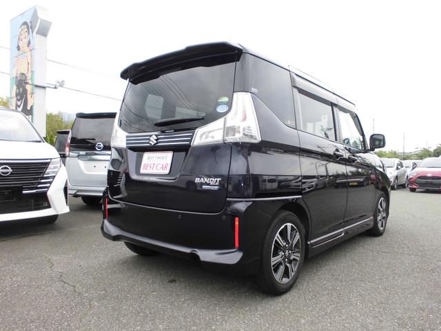 ソリオバンディット ハイブリッドＭＶ　純正８インチナビ　ブルートゥース　セーフティサポート　左パワースライド　ＬＥＤヘッドライト　オートクルーズ　ＥＴＣ（4枚目）