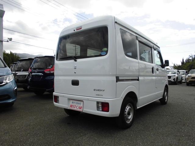 エブリイ ＰＡリミテッド　４ＷＤ　５ＡＧＳ車　ケンウッドナビ　ブルートゥース　セーフティサポート　リアセンサー　キーレスエントリー　ＥＴＣ（4枚目）
