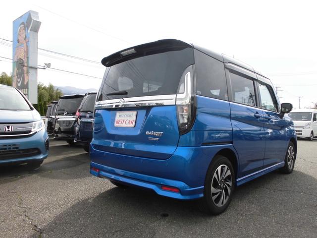 ソリオバンディット ハイブリッドMV 純正9インチナビ 全方位カメラ CD/DVD 両側パワースライド 衝突被害軽減ブレーキ アダプティブクルーズ リアセンサー ヘッドアップディスプレイ LEDヘッドライト シートヒーター 前後ドラレコ(4枚目)