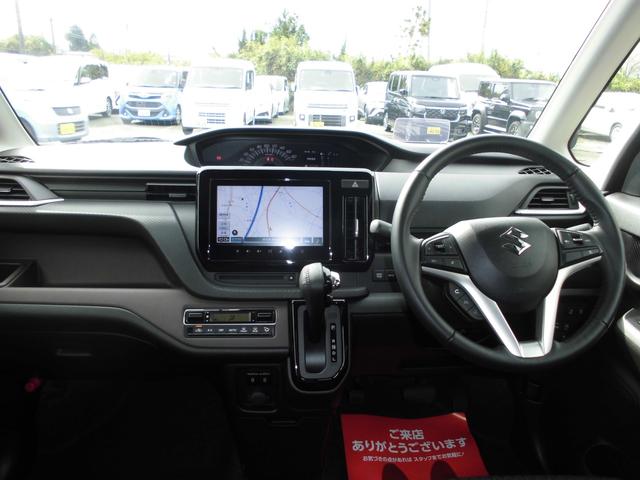 ソリオバンディット ハイブリッドMV 純正9インチナビ 全方位カメラ CD/DVD 両側パワースライド 衝突被害軽減ブレーキ アダプティブクルーズ リアセンサー ヘッドアップディスプレイ LEDヘッドライト シートヒーター 前後ドラレコ(10枚目)