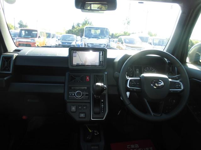 タフト Ｇ　ダーククロムベンチャー　４ＷＤ　メーカー保証付き　パナソニックナビ　ブルートゥース　バックカメラ　ガラスルーフ　衝突被害軽減ブレーキ　アダプティブクルーズ　ＬＥＤヘッドライト　フロントシートヒーター（10枚目）