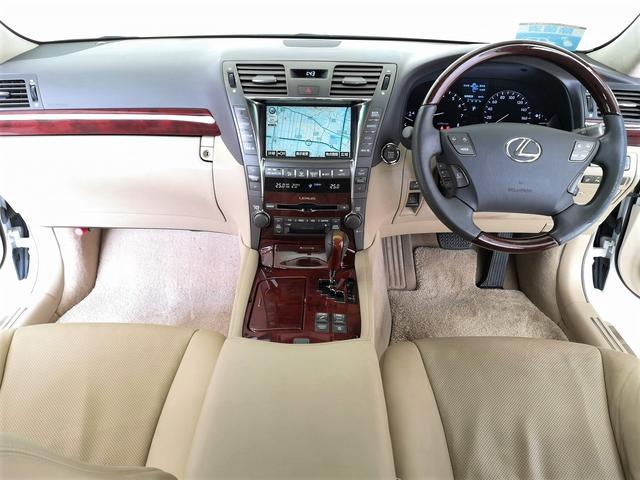 ＬＳ ＬＳ４６０　Ｉパッケージ　本革シート　新品タイヤ　禁煙ワンオーナー　パワートランクリッド　全ドアイージークローザー　スペアキー　８速ＡＴスポーツシフト　ステアリングヒーター　冷暖エアーシート　前後コーナーセンサー（2枚目）