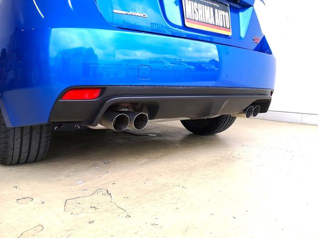 インプレッサ ＷＲＸ　ＳＴＩ　Ａライン　後期モデル　最終Ｅ型　ＷＲブルーマイカ　フルノーマル　禁煙　記録簿　Ｓｉドライブ　パドルシフト　電動シート　横滑防止　　純正ＳＤナビＴＶ　フロント＆バックカメラ　前後ドラレコ　２．０ＥＴＣ　３００馬力（46枚目）
