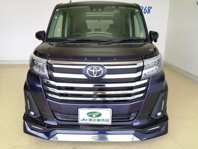 ルーミー カスタムＧ－Ｔ　後期型　ターボ　モデリスタフルエアロ　衝突回避スマアシ　追従クルコン　両側電動ドア　ＬＥＤライト　室内イルミ　電動パーキング　禁煙ワンオーナー　ＳＤナビＴＶ　パノラマカメラ　２．０ＥＴＣ　前後ドラレコ（4枚目）