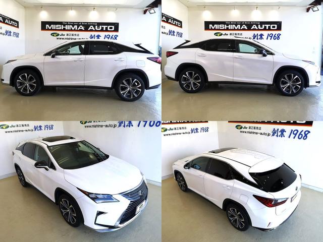 ＲＸ ＲＸ２００ｔ　バージョンＬ　直噴ターボ　本革シート　サンルーフ　３眼ＬＥＤライト　プリクラッシュセーフティ　全車速追従クルコン　電動バックドア　ベンチレーション　全席電動シート　フロントスポイラー　純マルチナビＴＶ　全方位カメラ（7枚目）