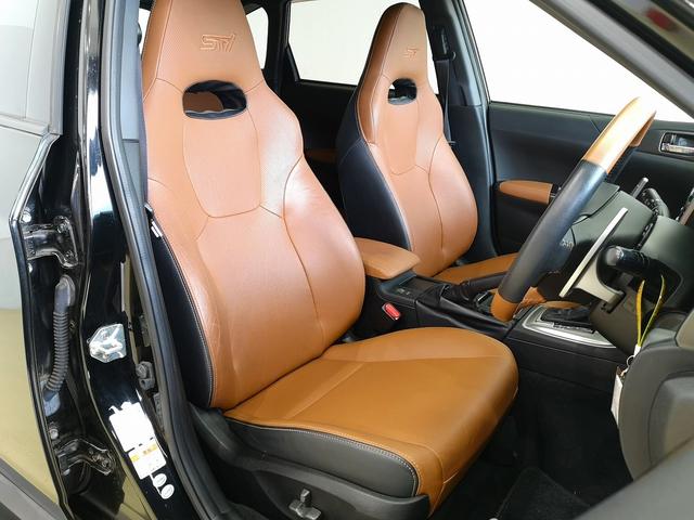 インプレッサ ＷＲＸ　ＳＴＩ　Ａライン　プレミアムパッケージ　タン革シート　両席電動＆ヒーター　ＢＢＳ製オプションアルミ　ＳＴｉアンダースポイラー　ＳＴｉマフラー　後期モデル　３００馬力　４ＷＤターボ　パドルシフト　スマートキー２個（49枚目）