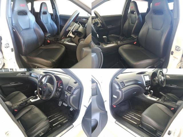 インプレッサ ＷＲＸ　ＳＴＩ　Ａライン　後期モデル　３００馬力／４ＷＤターボ　黒革シート　Ｓｉドライブ　パドルシフト　クルコン　プッシュスタート＆スマートキー２個　ＨＩＤライト　ナビＴＶ　カメラ　ＥＴＣ　前後ドラレコ　禁煙ワンオーナー（12枚目）