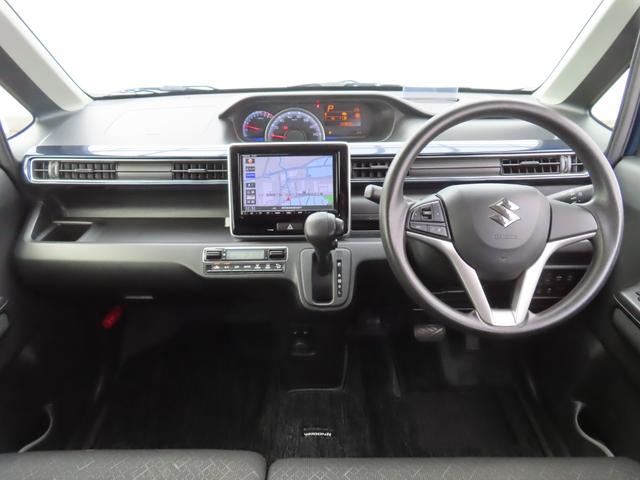 ワゴンR ハイブリッドFXリミテッド 8インチナビBカメラブレーキサポートフルセグBトゥース車検整備付き1年保証+延長保証対応シートヒーター 電動格納ドアミラー スマートキープッシュスタート 地デジTV Bluetoothオーディオ 禁煙(3枚目)