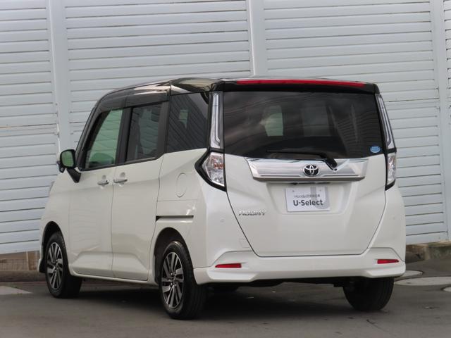 ルーミー カスタムG 後期モデル ナビ電子パーキングBカメラドラレコ両側電スラETCBトゥース車検整備付延長5年保証対応 レーダーC 両側電動SD 電動格納式ドアミラー LEDヘット バックビューモニター 禁煙 Aライト(2枚目)