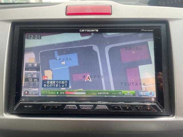 フリードハイブリッド ジャストセレクション　ナビＢカメラＥＴＣ電動スライドＨＩＤライト１年保証フルセグＢトゥースセカンドベンチ７人乗り　Ｂｌｕｅｔｏｏｔｈ対応　両側スライド片側電動ドア　ナビテレビ　禁煙　横滑り防止機能　記録簿　オートクルーズ（4枚目）