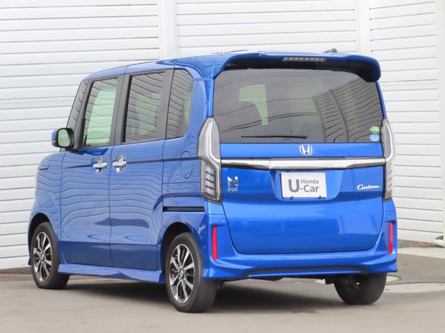 Ｎ－ＢＯＸカスタム Ｇ・Ｌホンダセンシング　ナビ前後ドラレコ１オーナー禁煙ＢカメラＥＴＣフルセグ録音Ｂトゥース車検整備付き５年保証対応ＬＥＤ電動スライドアルミシートヒーター　地デジＴＶ　整備記録簿　助手席エアバッグ　キーレス　シートＨ　ナビＴＶ（2枚目）