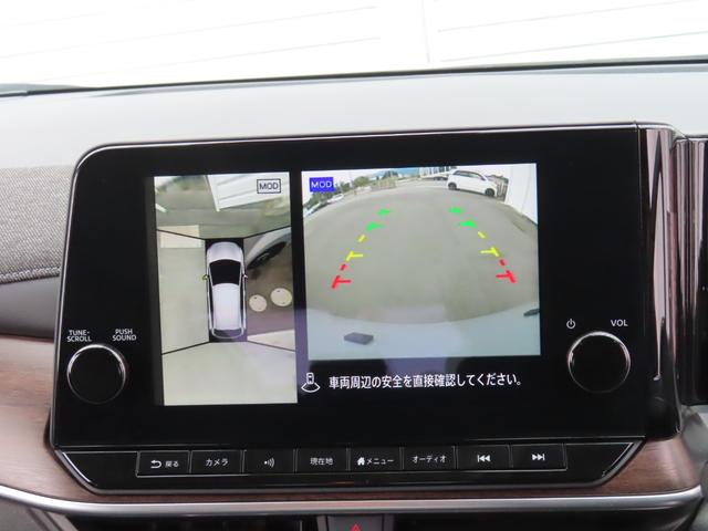 オーラ ＧＦＯＵＲレザーエディション　４ＷＤ９インチナビアラウンドモニタードラレコＥＴＣ２．０ＳヒーターフルセグＢトゥースレザーシート車検整備付延長保証対応プロパイロット１オーナー禁煙　フルセグテレビ　ワンオ－ナ－車　シ－トヒ－タ－（7枚目）