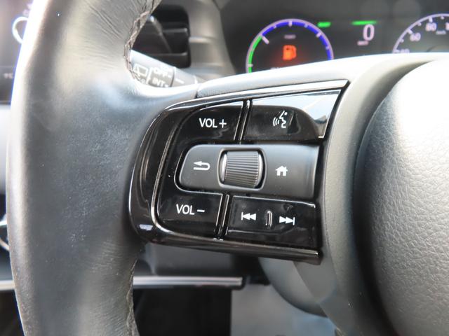 ヴェゼル ｅ：ＨＥＶＺ　９インチコネクトオプションエアロ前後ドラレコＥＴＣ２．０フルセグＢトゥース１オーナー禁煙Ｓヒーターパワーテールブラインドスポット２年保証延長５年保証対応　ＬＤＡ　衝突回避支援ブレーキ機能　１オナ　追従（24枚目）