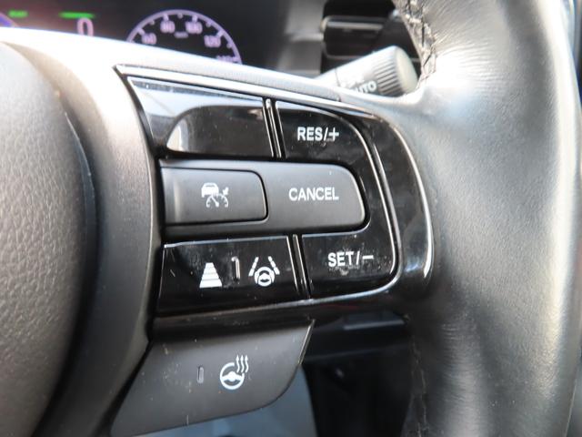 ヴェゼル ｅ：ＨＥＶＺ　９インチコネクトオプションエアロ前後ドラレコＥＴＣ２．０フルセグＢトゥース１オーナー禁煙Ｓヒーターパワーテールブラインドスポット２年保証延長５年保証対応　ＬＤＡ　衝突回避支援ブレーキ機能　１オナ　追従（25枚目）