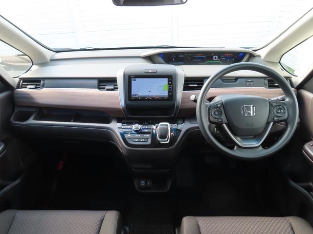 フリード＋ハイブリッド ハイブリッドＧ・ホンダセンシング　ナビ前後ドラレコＢカメラＥＴＣ両側電スラ１オーナー禁煙フルセグ録音Ｂトゥース２年保証Ｓヒーター延長５年保証対応ＬＥＤ　車線維持支援システム　ブルートゥースオーディオ　衝突軽減　レーダークルーズ　ＶＳＡ（3枚目）