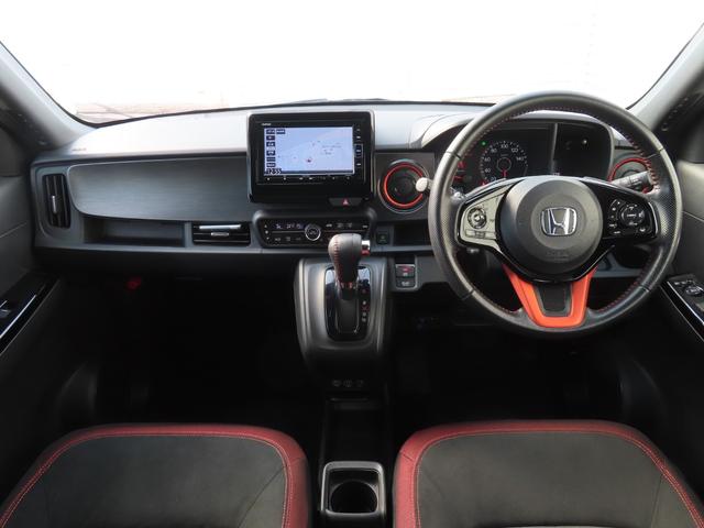 Ｎ－ＯＮＥ ＲＳ　ナビ前後ドラレコ１オーナー禁煙ＥＴＣフルセグ録音Ｂトゥース２年保証車検整備付きシートヒーター延長５年保証対応ＬＥＤパドルシフト　ＬＫＡ　アダプティブクルーズＣ　サイドカーテンエアバック　記録簿　ＡＡＣ（3枚目）