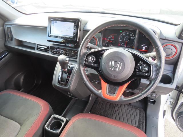 Ｎ－ＯＮＥ ＲＳ　ナビ前後ドラレコ１オーナー禁煙ＥＴＣフルセグ録音Ｂトゥース２年保証車検整備付きシートヒーター延長５年保証対応ＬＥＤパドルシフト　ＬＫＡ　アダプティブクルーズＣ　サイドカーテンエアバック　記録簿　ＡＡＣ（23枚目）