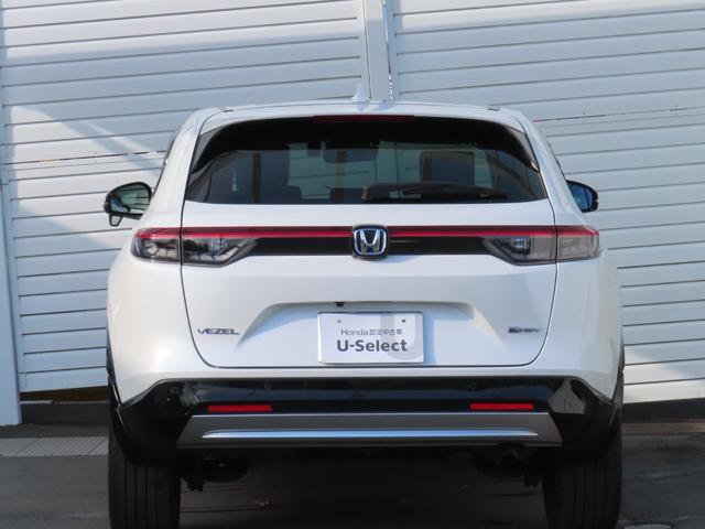 ヴェゼル e:HEVZ 9インチナビ前後ドラレコETC2.0フルセグ録音BトゥースブラインドスポットSヒーターパワーテール2年保証LED延長5年保証対応 LDA 衝突回避支援ブレーキ機能 パノラミックビューモニター 1オナ(17枚目)