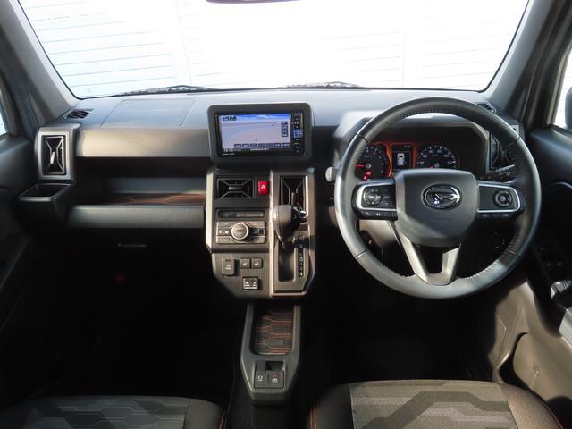 タフト Ｇターボ　４ＷＤターボナビ前後ドラレコＥＴＣフルセグＢトゥースガラスルーフＳヒーター衝突軽減ＬＥＤ延長保証対応アルミ　Ｂカメラ　電動格納ドアミラー　ミュージックプレイヤー接続可　レーダークルコン　地デジ　ＵＳＢ（3枚目）