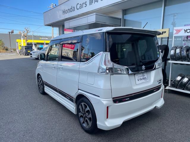 ソリオバンディット ハイブリッドＭＶ　電動スライドドア　禁煙車純ナビ　全周囲カメラ　デュアルカメラブレーキサポート　禁煙車　１年保証シートヒーターＬＥＤヘッド　ＥＴＣ　車線逸脱警報　アイスト　スマ－トキ－　ドライブレコーダ　Ｂモニ　ＡＣ（2枚目）