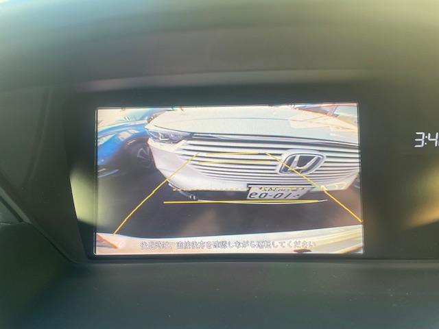 オデッセイ MX・エアロパッケージ HDDナビエアロ禁煙HIDモデューロアルミ1年保証車検整備付きパドルシフト キーレス 3列シート Bカメ ドライブレコーダー スマートキー DVD再生 フルセグTV ESC ETC付 ABS(5枚目)