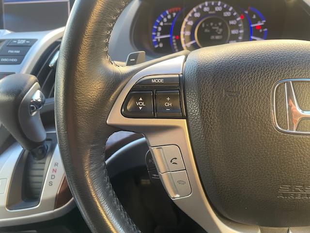 オデッセイ MX・エアロパッケージ HDDナビエアロ禁煙HIDモデューロアルミ1年保証車検整備付きパドルシフト キーレス 3列シート Bカメ ドライブレコーダー スマートキー DVD再生 フルセグTV ESC ETC付 ABS(13枚目)