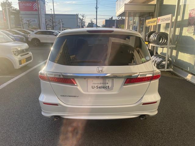 オデッセイ MX・エアロパッケージ HDDナビエアロ禁煙HIDモデューロアルミ1年保証車検整備付きパドルシフト キーレス 3列シート Bカメ ドライブレコーダー スマートキー DVD再生 フルセグTV ESC ETC付 ABS(15枚目)