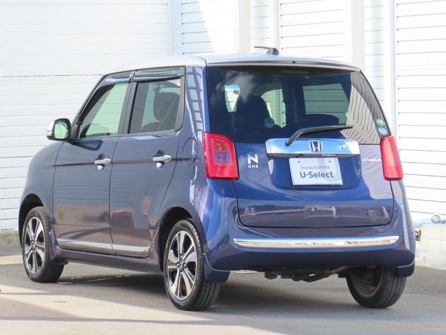 N-ONE プレミアムツアラー・Lパッケージ 4WD左フロント小修復有り(走行確認済み)ナビBカメラETCHIDターボパドルシフト1年保証 ドライブレコーダー オートライト DVD ターボ車 AAC Sキー オートクルーズコントロール 禁煙車(2枚目)