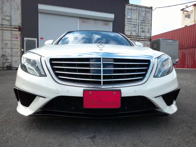 Ｓ５５０ロング　Ｓ６３仕様　スポーツＰＫＧ　ローダウン　２０ＡＷ　３６０°カメラ　サンルーフ(2枚目)